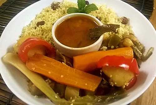 Couscous aux 7 légumes