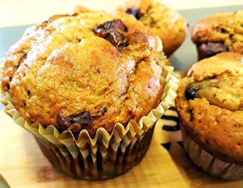 Muffins caramel et chocolat