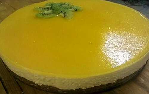 Sablé mousse de mangue