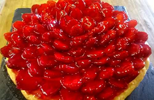 Tarte aux fraises