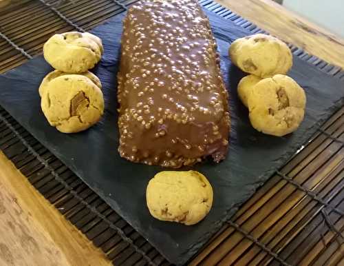 Terrine de chocolat et cacahuète