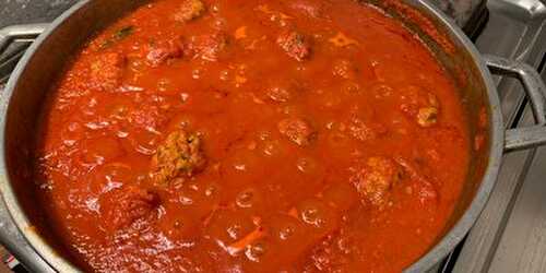 Polpette (boulettes de viande) sauce tomate de Lorena | Avis de Gourmets