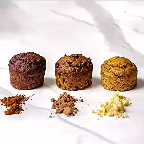 MUFFINS CHOCOLAT ET ÉPICES ANTI-GASPILLAGE