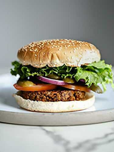 Boulette de PVT pour le burger parfait