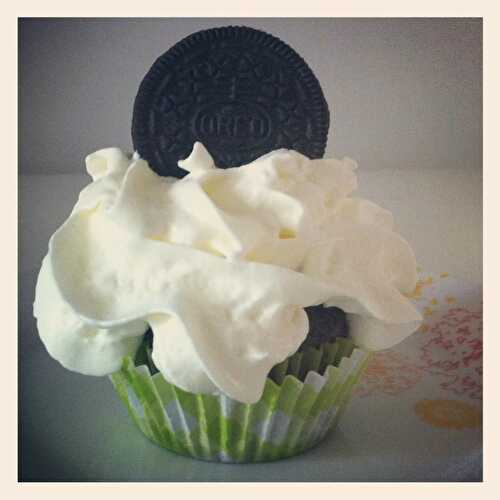 Cupcakes aux Biscuits Oreo