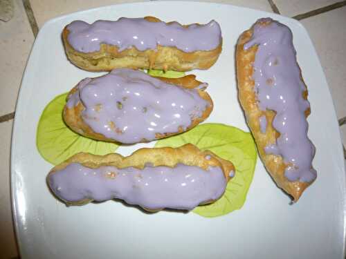 Éclairs à la violette