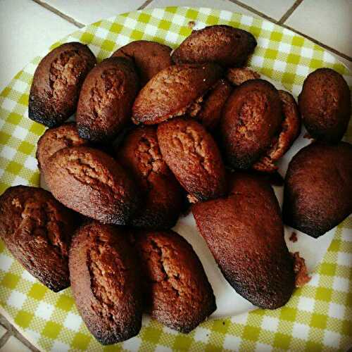 Madeleines au Nutella