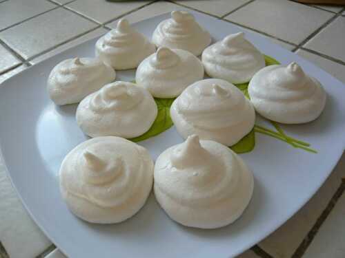 Meringues citronnées