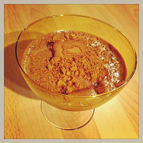 Mousse au Chocolat et aux Speculoos