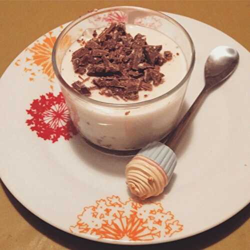 Panna Cotta au lait de Coco et Toblerone