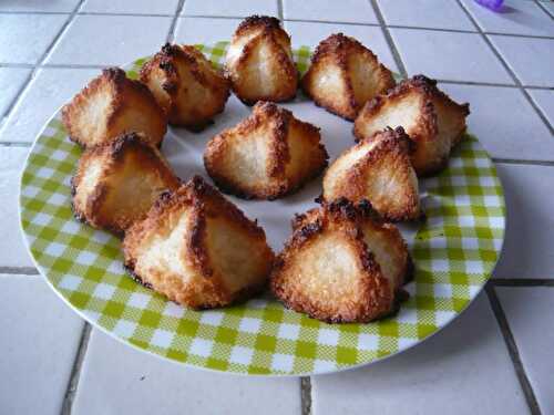 Pyramides à la noix de coco ou Congolais