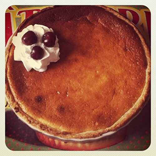 Tarte aux Cerises et au Fromage Blanc