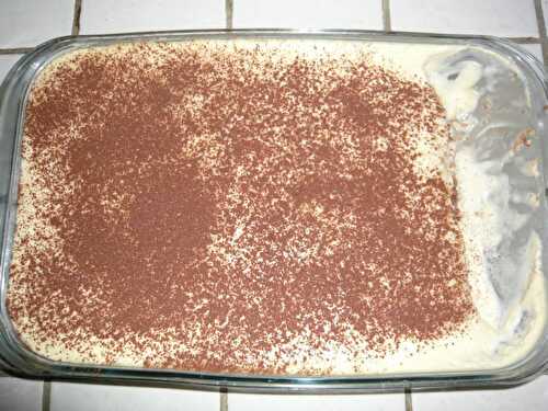 Tiramisu aux brisures de Kinder Schoko-bons