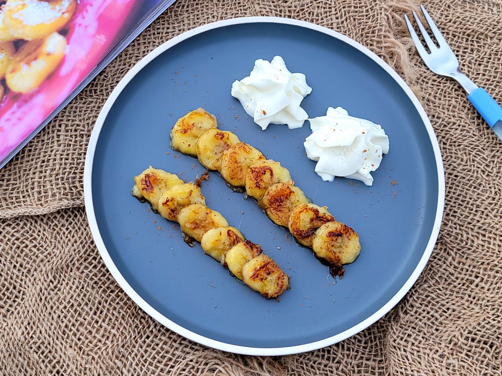 Banane flambée aux épices - Bienvenue au bal des saveurs