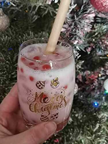 Bubble milkshake à la fraise - Bienvenue au bal des saveurs