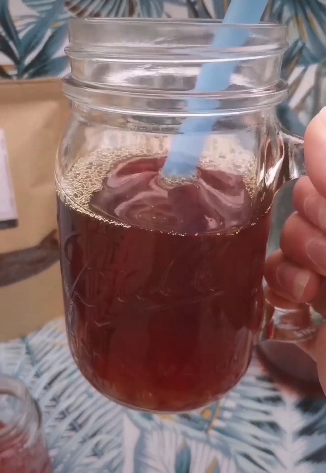 Bubble tea cédrat/cerise - Bienvenue au bal des saveurs