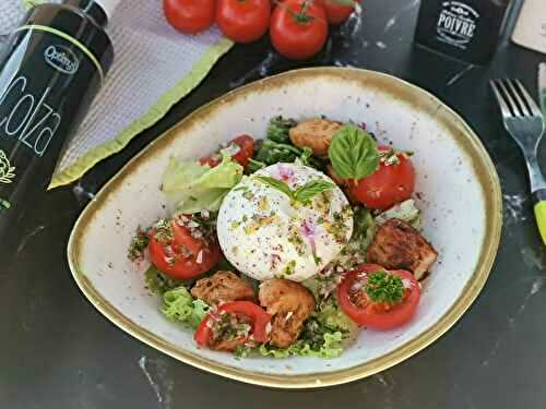 Burrata en salade - Bienvenue au bal des saveurs