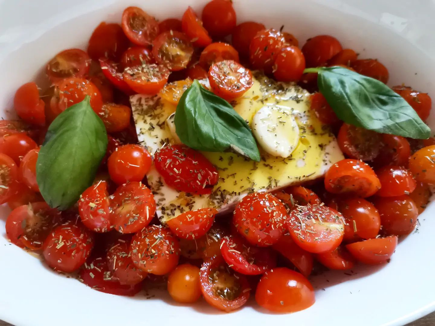 Challenge tomate & Féta Tiktok - Bienvenue au bal des saveurs