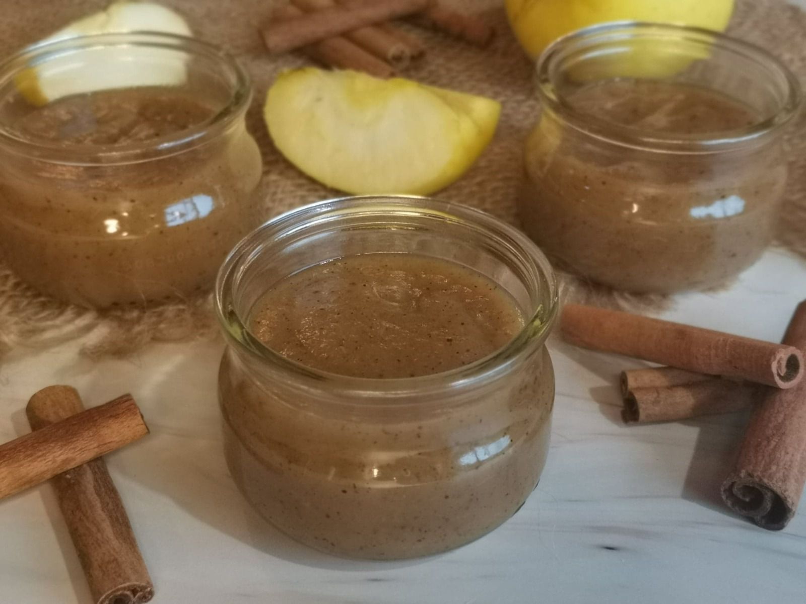 Compote pommes cannelle - Bienvenue au bal des saveurs