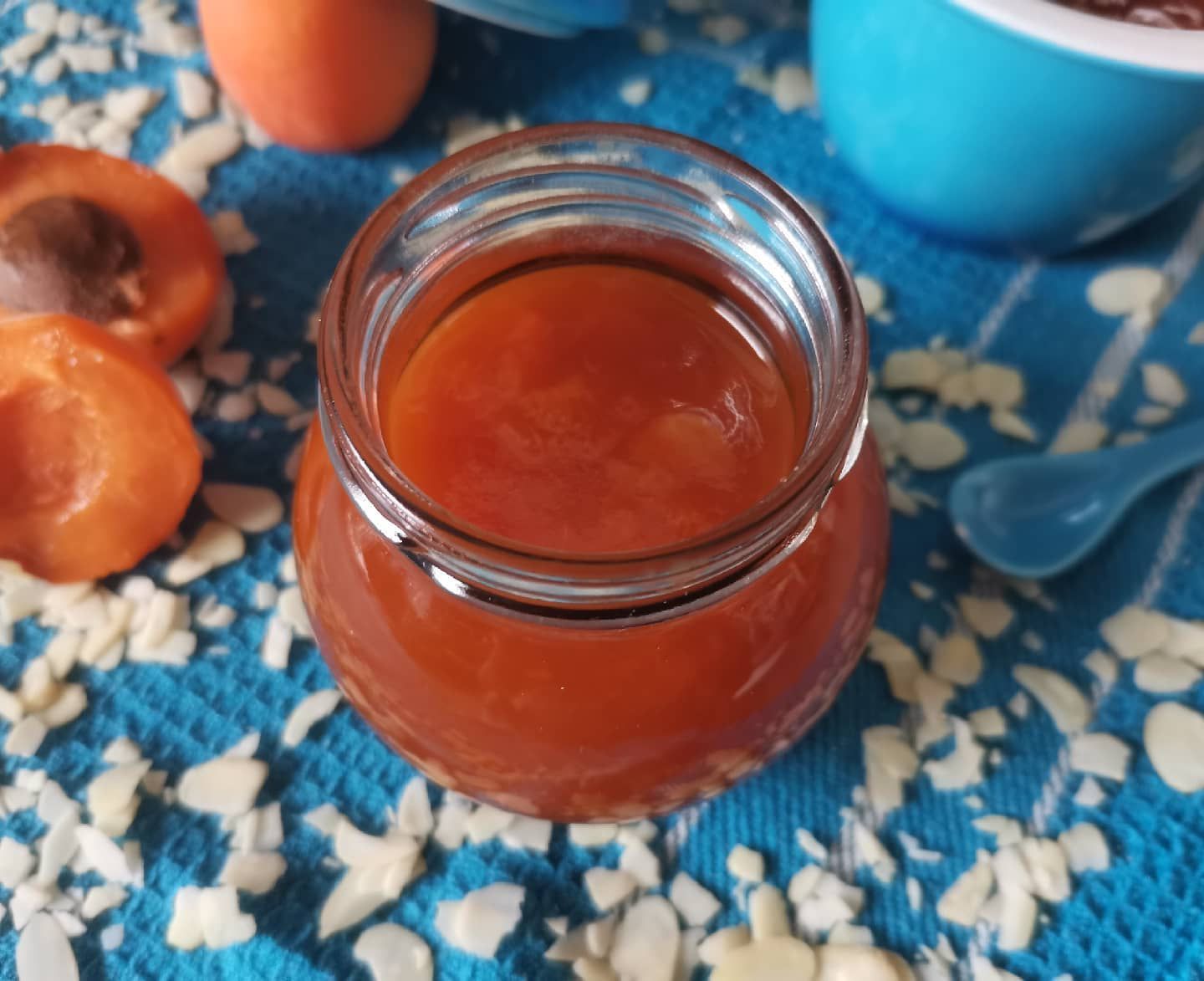 Confiture d'abricot aux amandes au Thermomix - Bienvenue au bal des saveurs