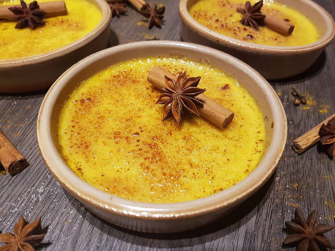 Crème brûlée aux épices  - Bienvenue au bal des saveurs