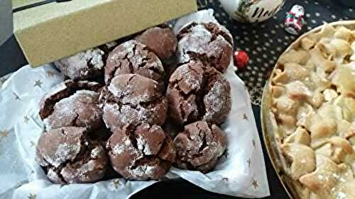 Crinkles au Chocolat - Bienvenue au bal des saveurs