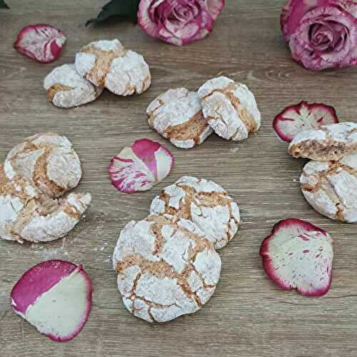 Crinkles roses aux biscuits de Reims - Bienvenue au bal des saveurs