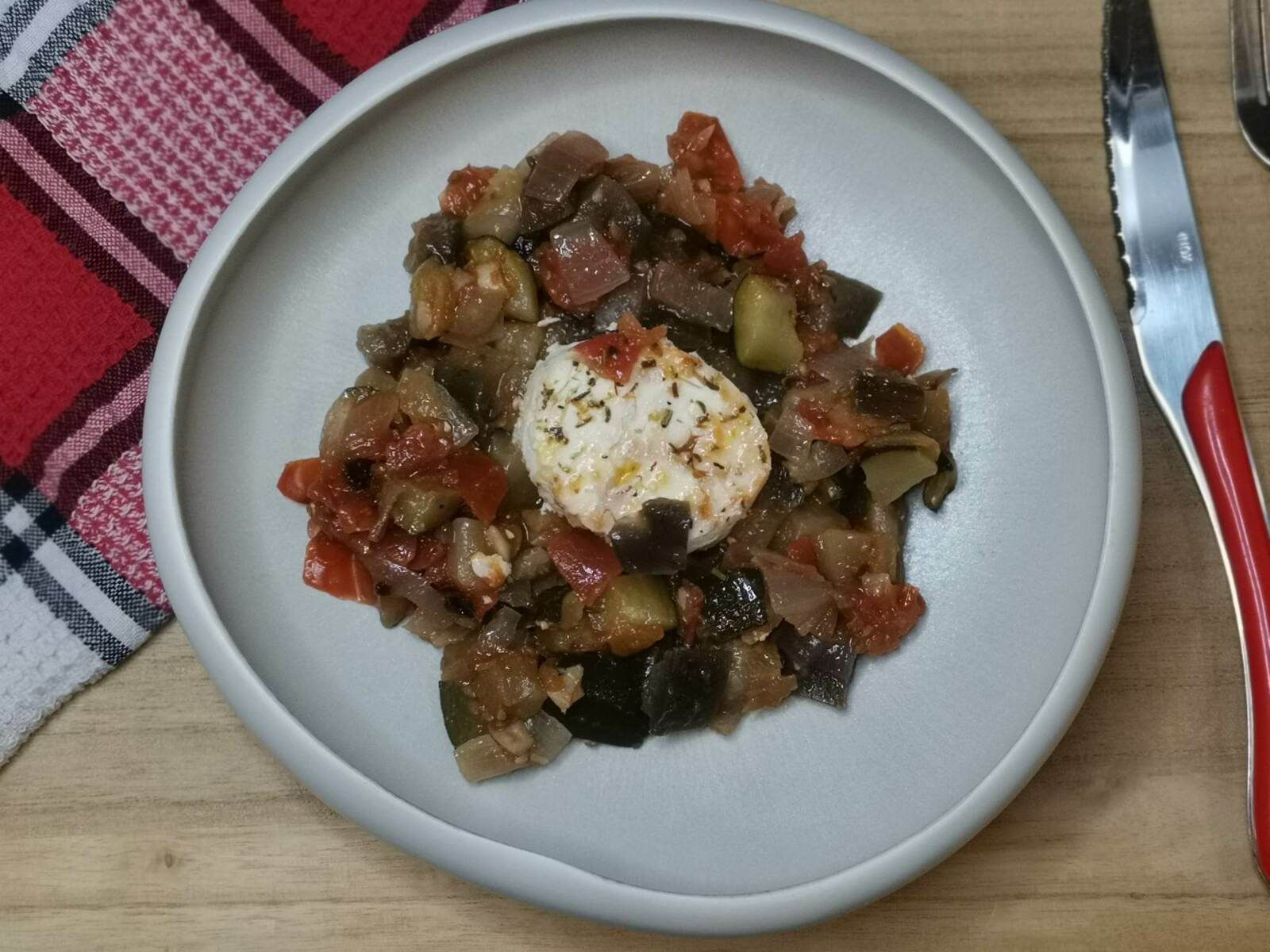 Fêta sur son nid de légumes rôtis - Bienvenue au bal des saveurs