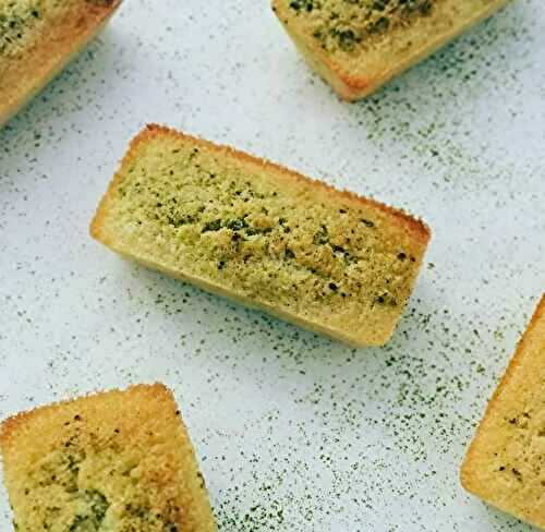 Financiers Matcha - Bienvenue au bal des saveurs