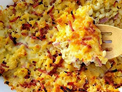 Gratin de pâtes - Bienvenue au bal des saveurs