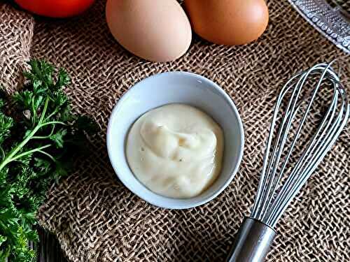 Mayonnaise citron - Bienvenue au bal des saveurs