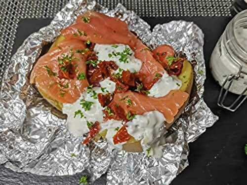 Pommes de terre saumon fumé & tomates séchées au four  - Bienvenue au bal des saveurs
