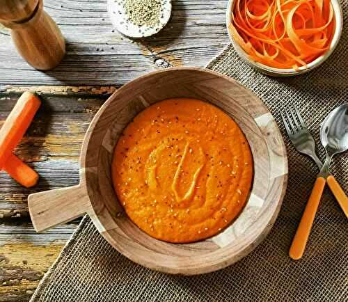 Purée de carottes au Thermomix - Bienvenue au bal des saveurs