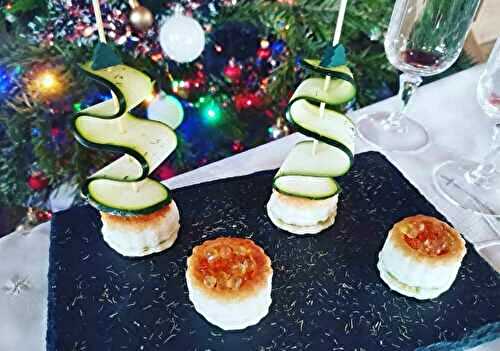 Sapin et son pied feuilleté - Bienvenue au bal des saveurs