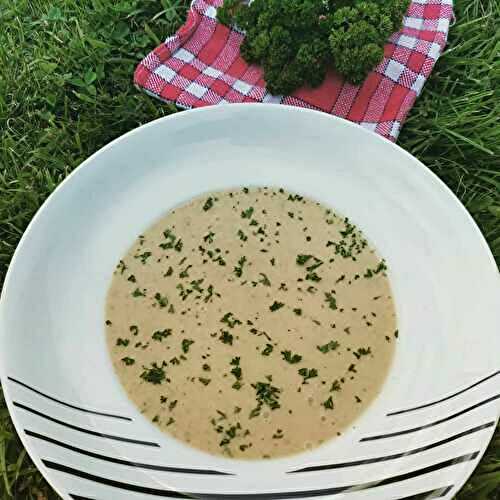 Soupe de persil - Bienvenue au bal des saveurs