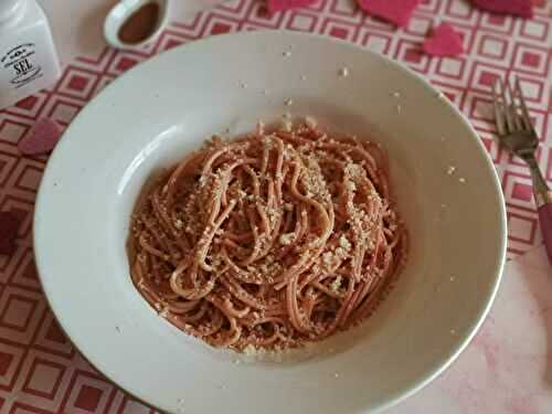 Spaghetti rose - Bienvenue au bal des saveurs