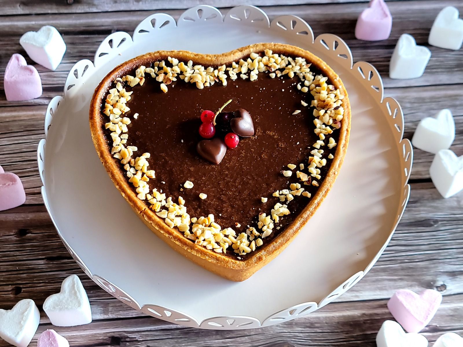 Tarte au chocolat & ses tartelettes smarties