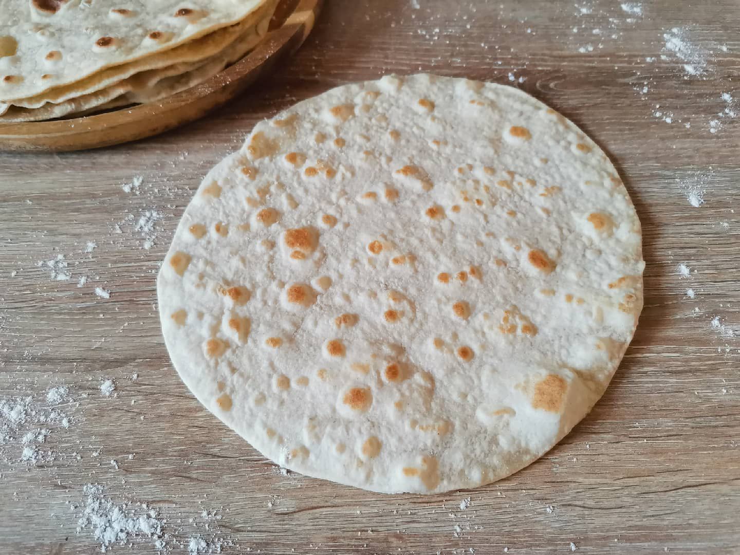 Tortillas de blé au Thermomix