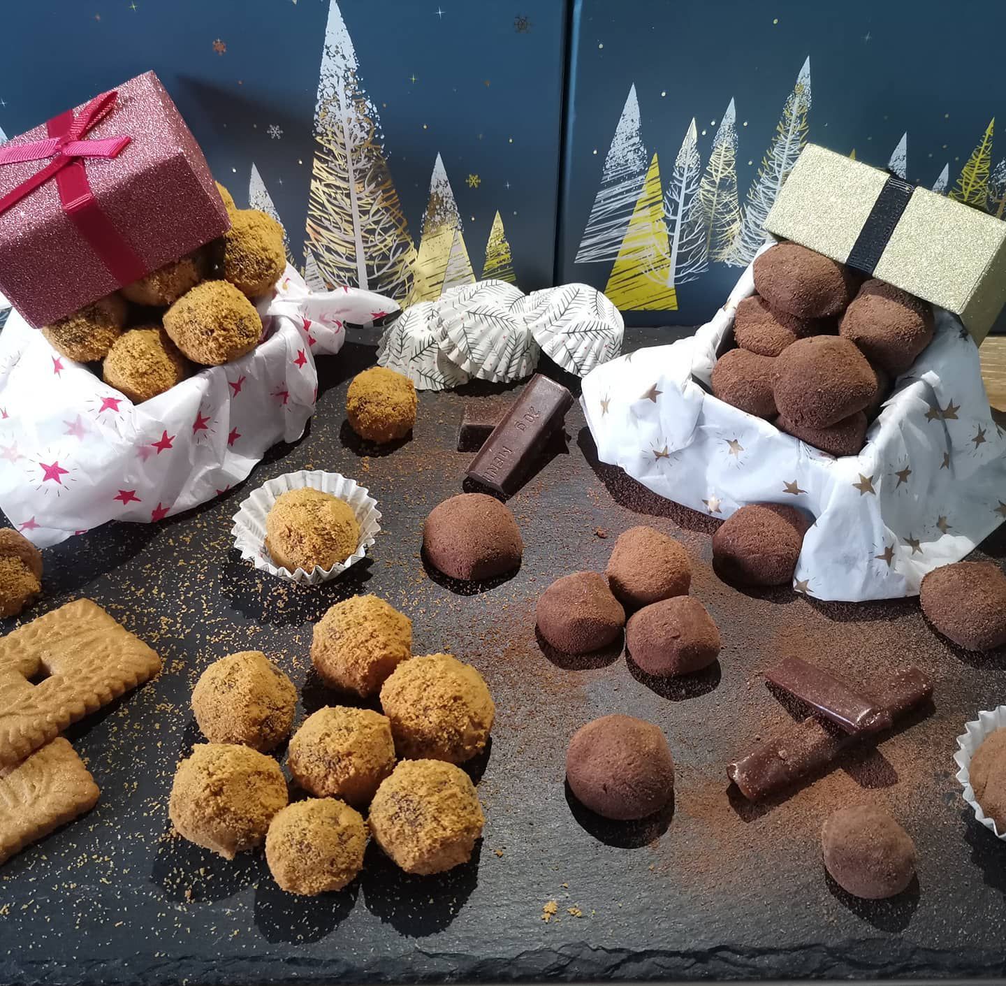 Truffes carambar & chocolat - Bienvenue au bal des saveurs