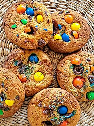 Cookies Mms et sucre de coco