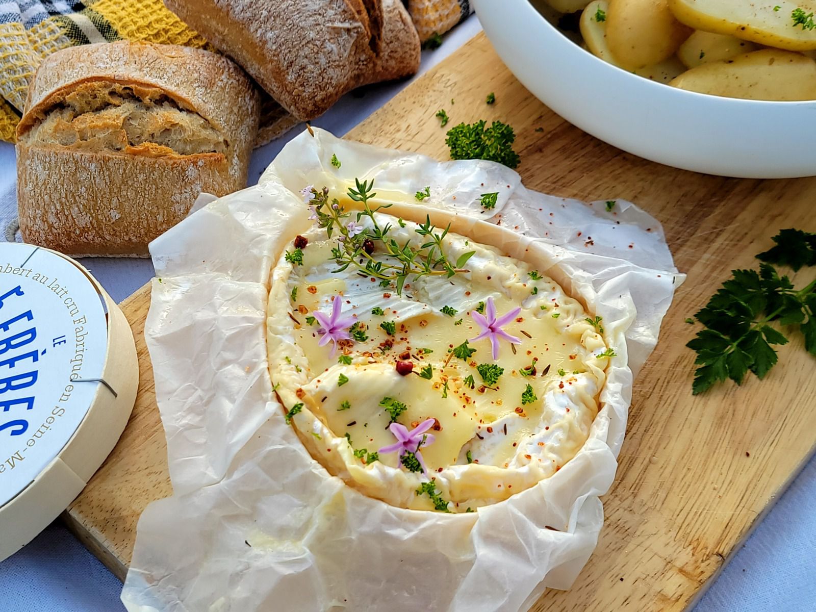 Camembert rôti au Varoma