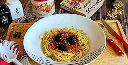 Spaghetti bolognaise végétale