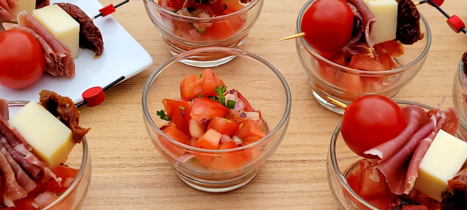 Brochette du berger et ses tomates