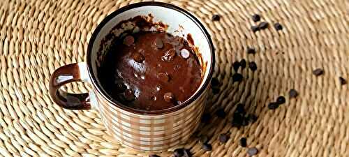 Mug cake au chocolat