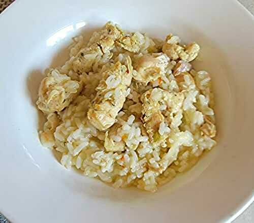 Risotto poulet marine 