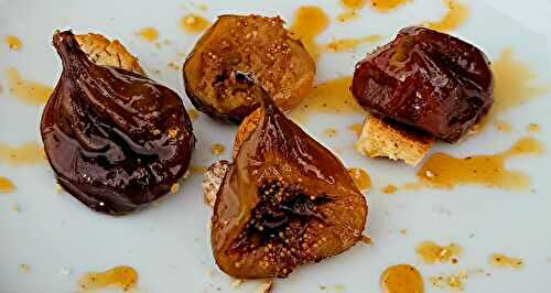 Figues pochées au vin blanc