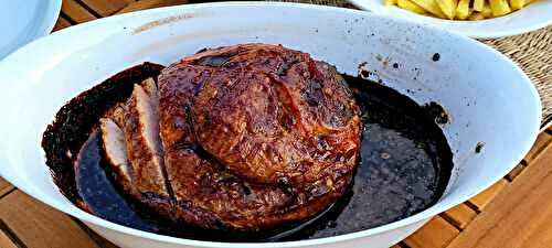 Rouelle de porc laquée