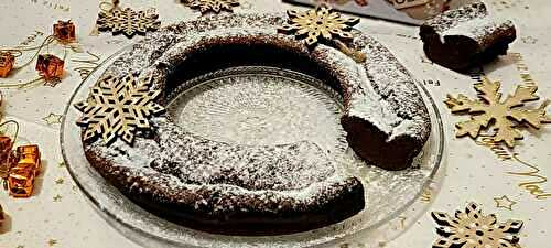 Gâteau fondant chocolat et fromage blanc