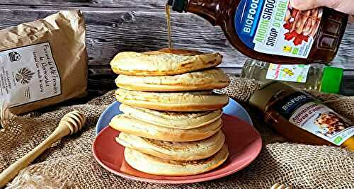 Pancakes fluffy au fromage blanc