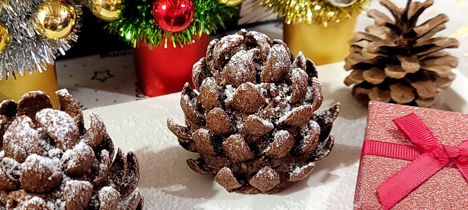 Pomme de pin chocolatée 